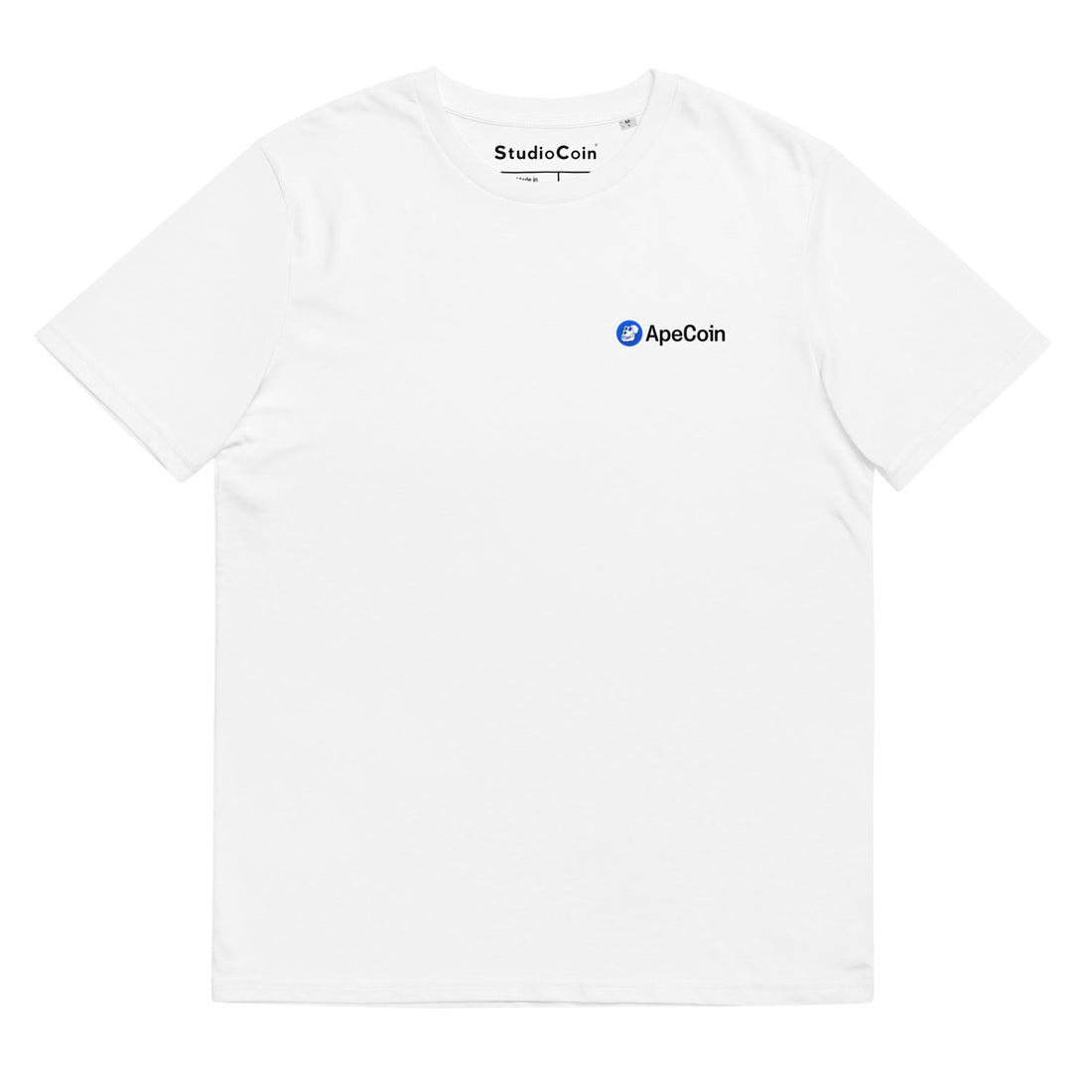 bayc mayc ape apecoin logo tshirt white