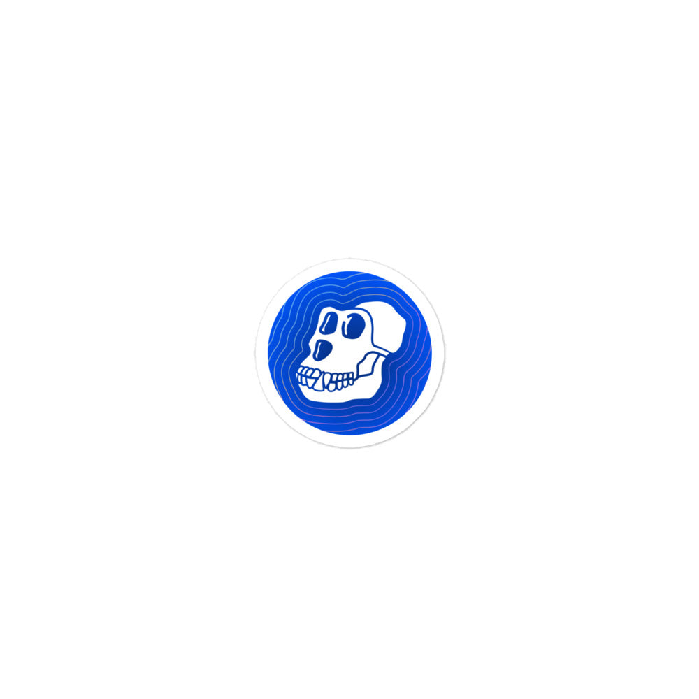 ape apecoin logo sticker