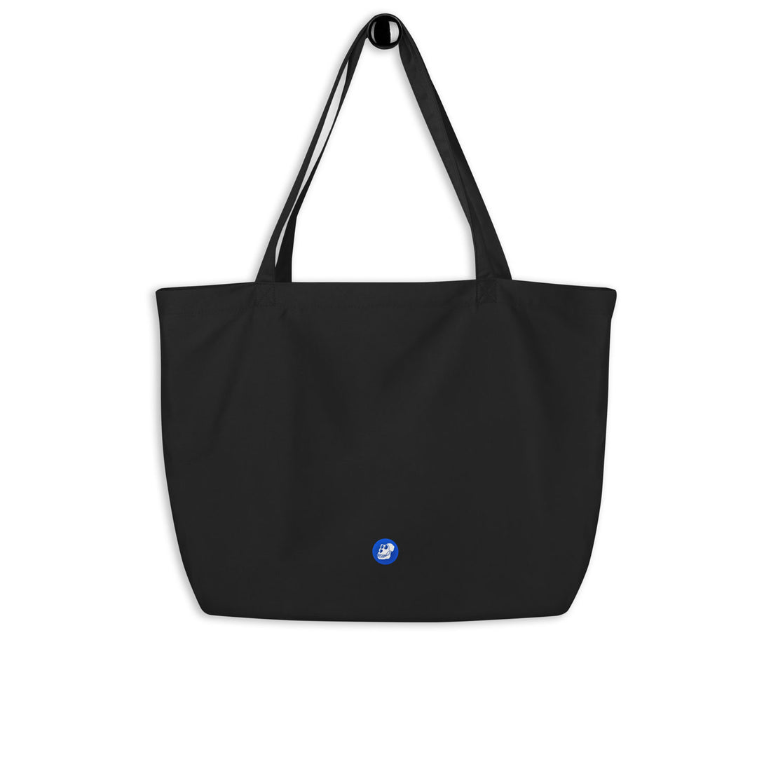 apecoin ape logo tote bag black
