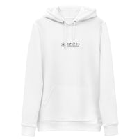 cosmos logo hoodie white