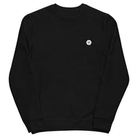 cosmos logo crewneck black