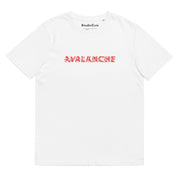 avalanche avax grunge tshirt white