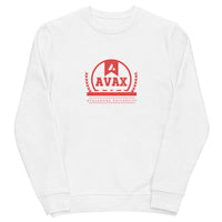 avalanche university crewneck white