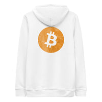 btc graphic logo hoodie white