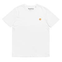 bitcoin back graphic design white