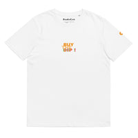 bitcoin buy the dip tshirt white