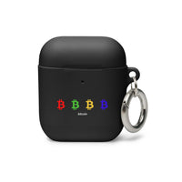 bitcoin airpods case logo btc