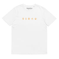 bitcoin graphic icons tshirt white