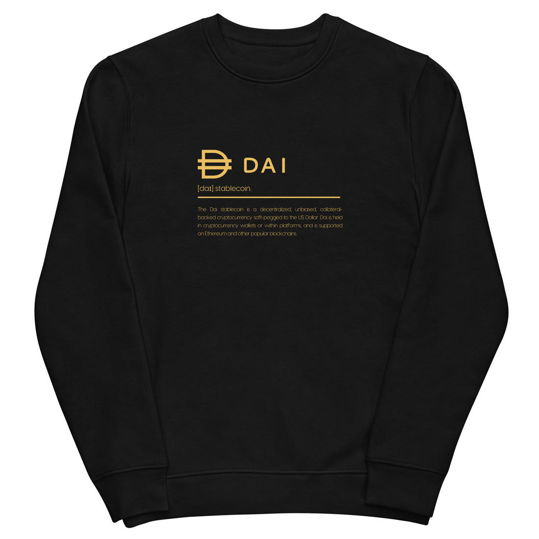 dai whitepaper crewneck black