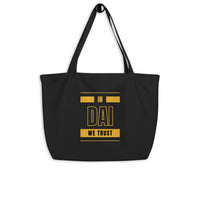 dai stablecoin tote bag black
