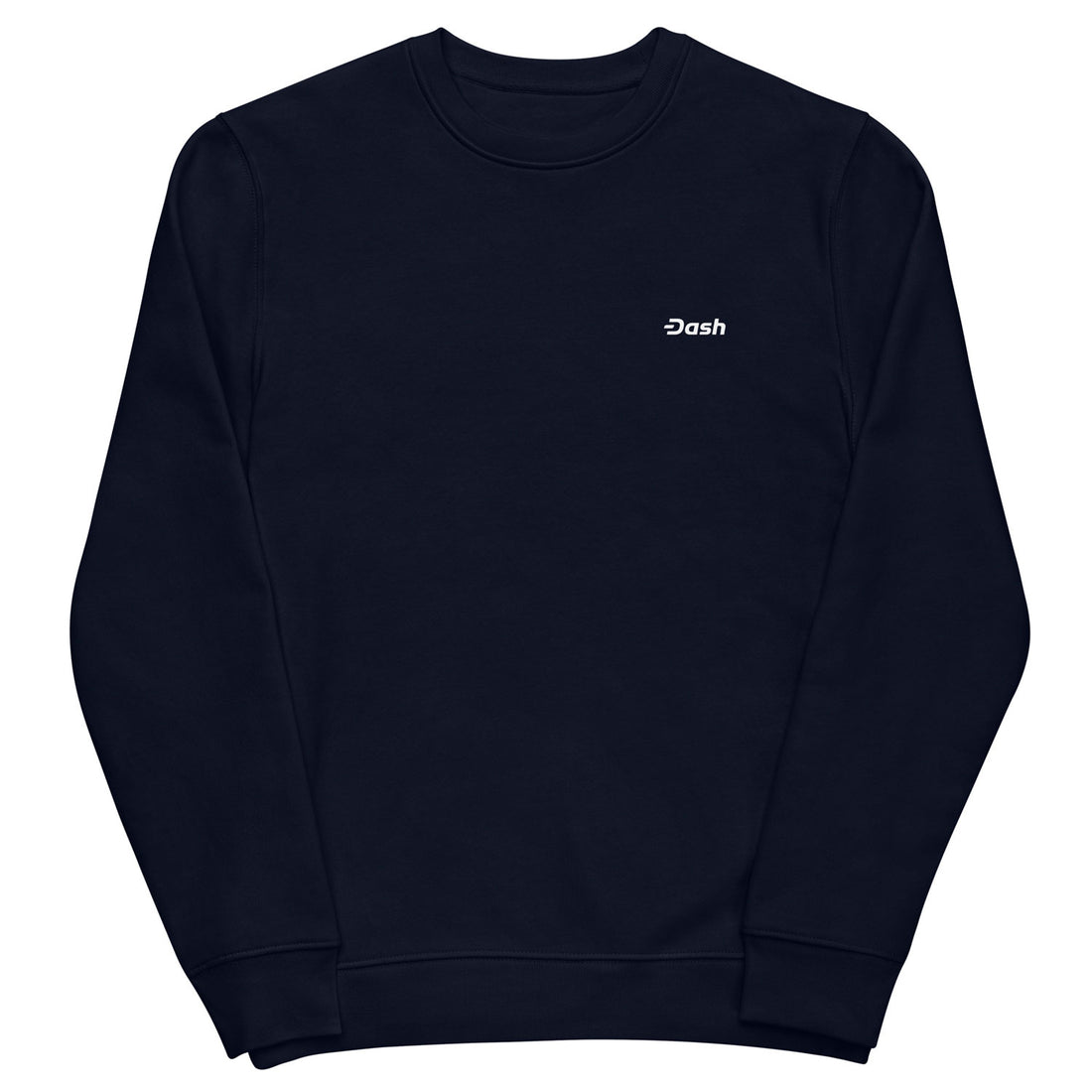 dash logo crewneck blue