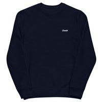 dash logo crewneck blue