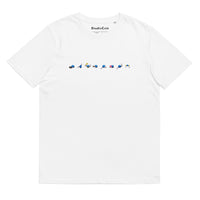 dash graphic tshirt white