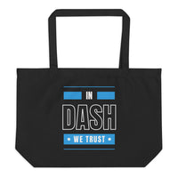 dash large tote bag black