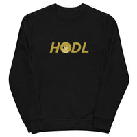 dogecoin hodl crewneck black