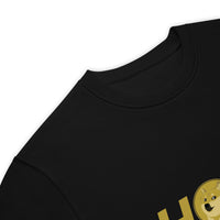 dogecoin crewneck black