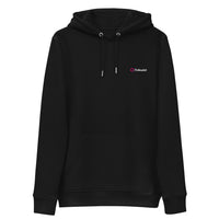 polkadot logo hoodie black