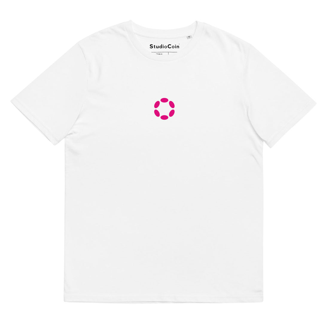 polkadot logo tshirt white