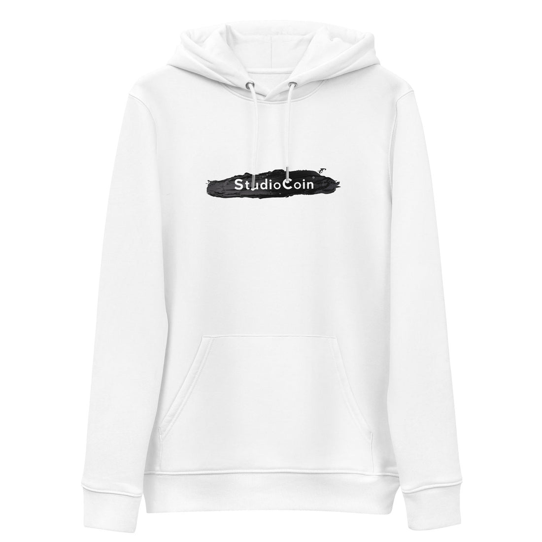 studio coin hoodie white