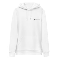 ethereum classic logo hoodie white
