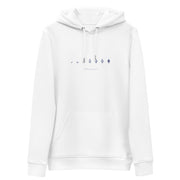 ethereum graphic logo hoodie white
