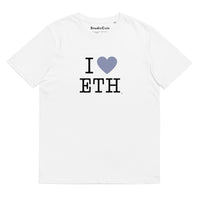 i love ethereum tshirt white