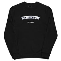 eth ethereum university crewneck sweatshirt merch