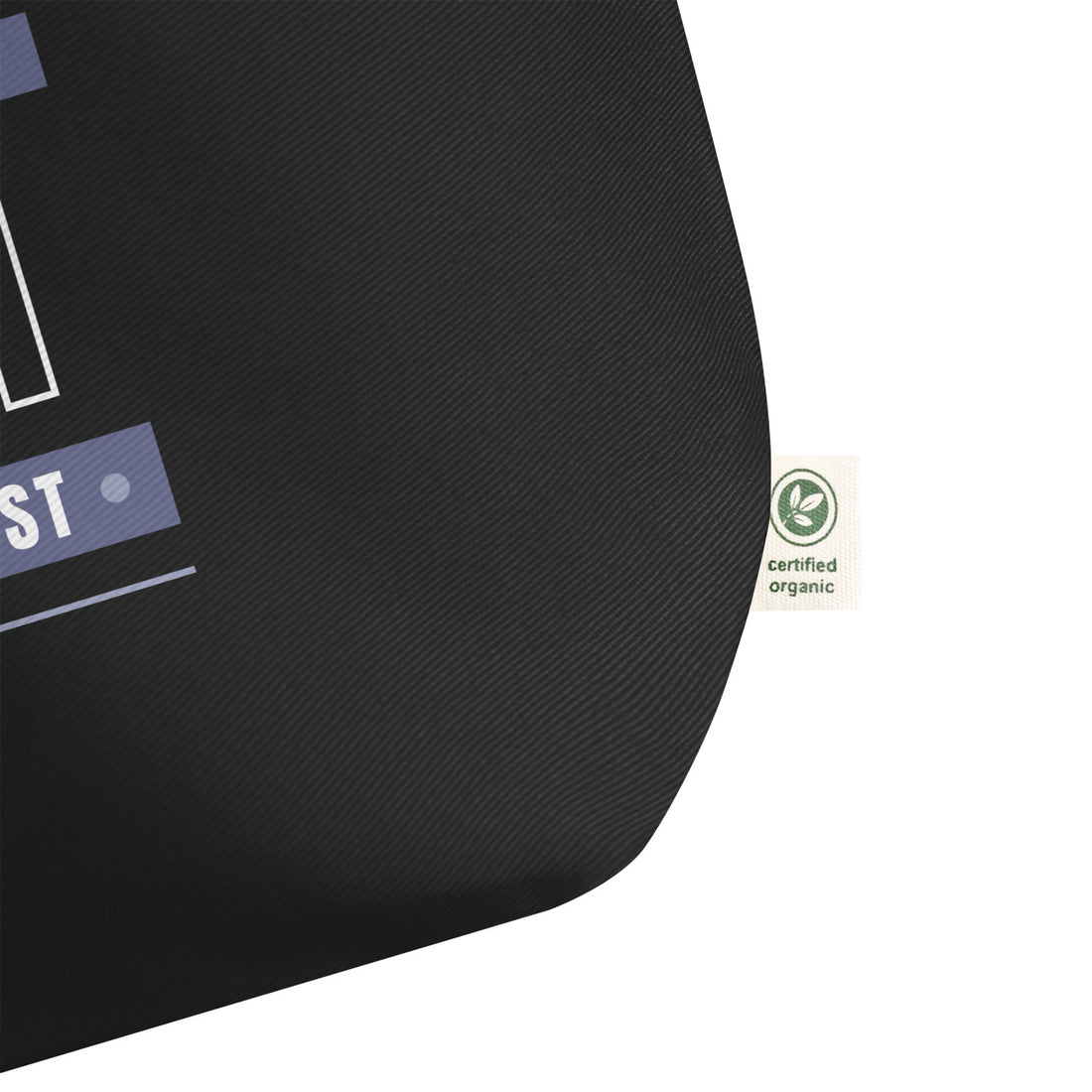 in eth we trust large tote bag black