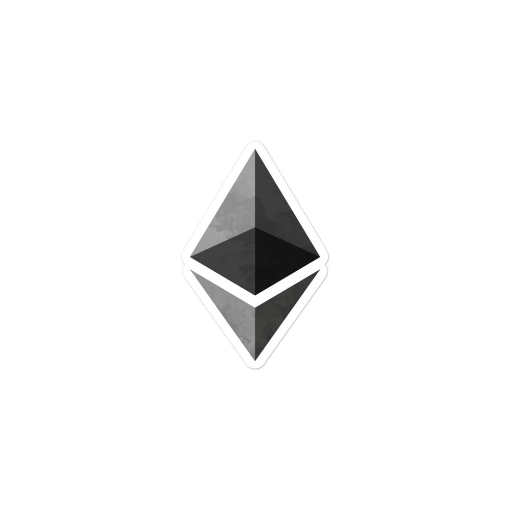 ethereum logo sticker