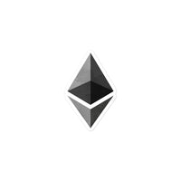 ethereum logo sticker