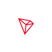 tron trx logo sticker
