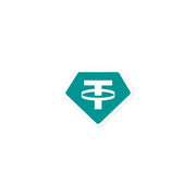 usdt tether logo sticker