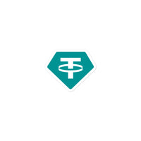 usdt tether logo sticker