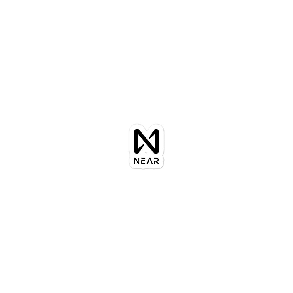 near logo stickers