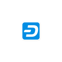dash logo sticker