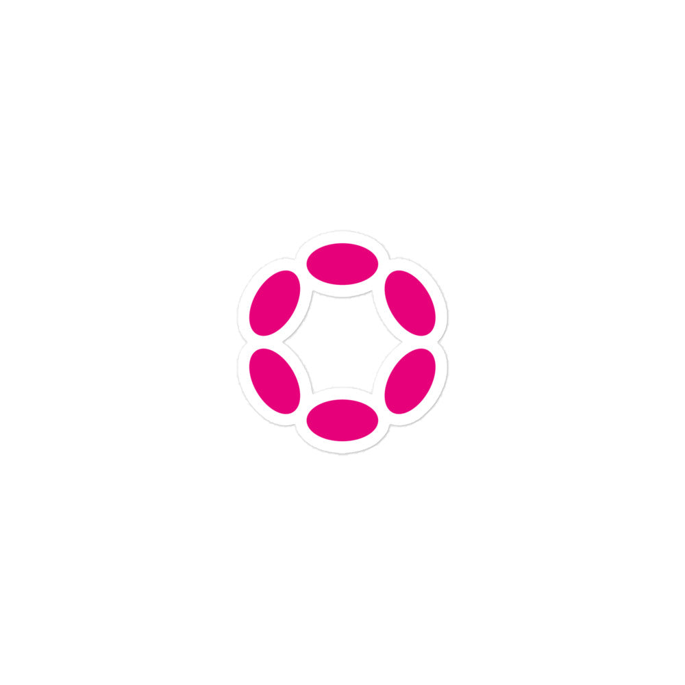 polkadot logo sticker