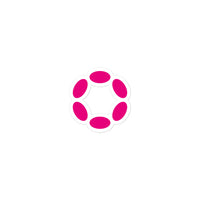 polkadot logo sticker