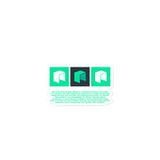 neo whitepaper sticker