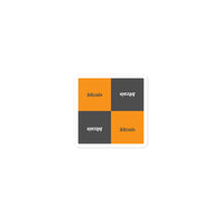 bitcoin graphic sticker