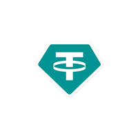 tether usdt logo sticker
