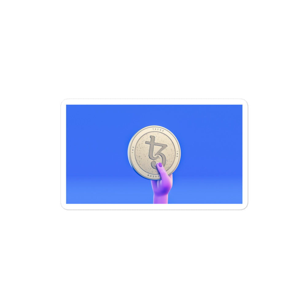 tezos sticker