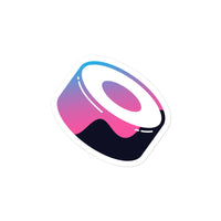 sushi swap logo sticker