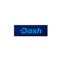 dash logo sticker