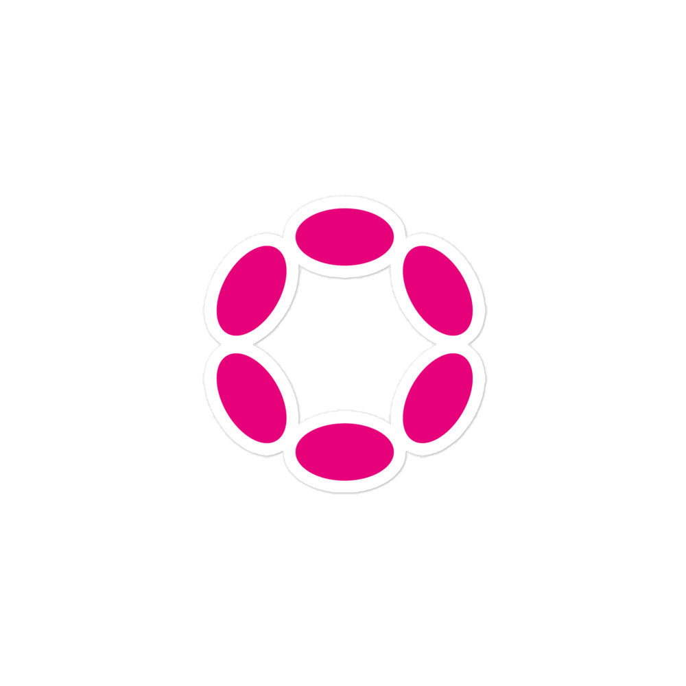 polkadot logo sticker