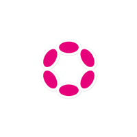 polkadot logo sticker