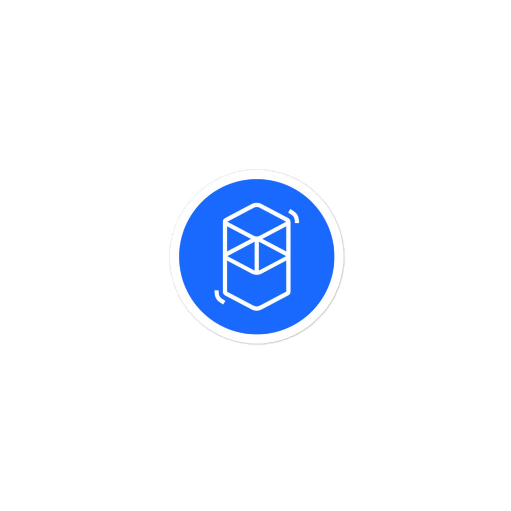 fantom logo sticker