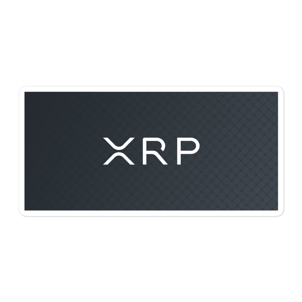xrp logo sticker