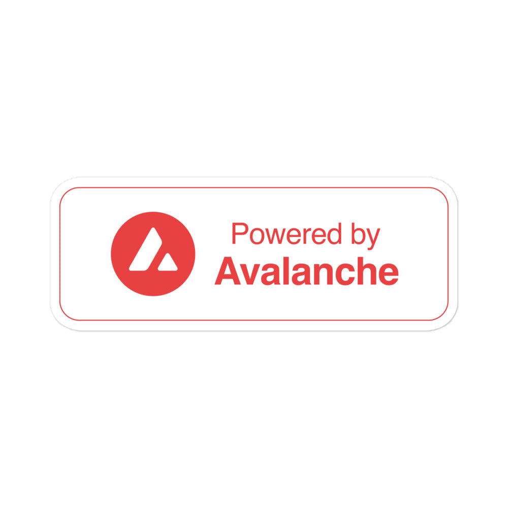 avax graphic sticker