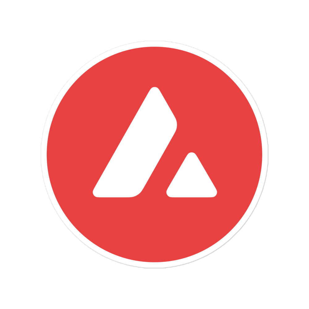 avax logo stickers