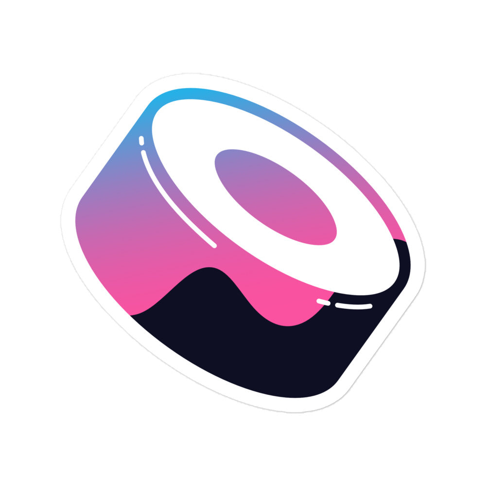 sushi swap logo sticker